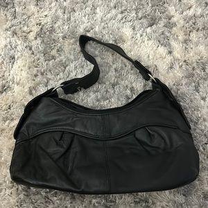 Genuine Leather Black Purse